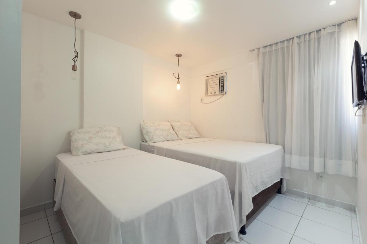 Flat Quarto E Sala C/ Vista Mar Espetacular Apartment Maceio  Bagian luar foto