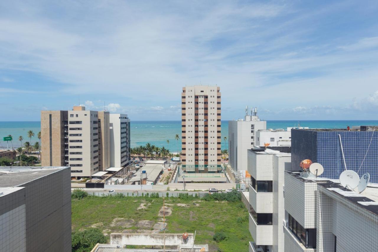 Flat Quarto E Sala C/ Vista Mar Espetacular Apartment Maceio  Bagian luar foto