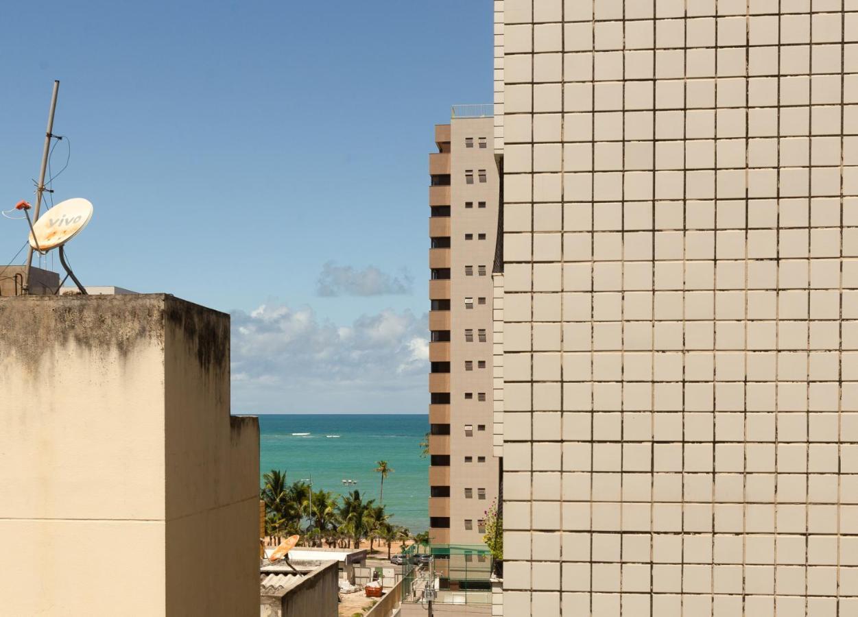 Flat Quarto E Sala C/ Vista Mar Espetacular Apartment Maceio  Bagian luar foto