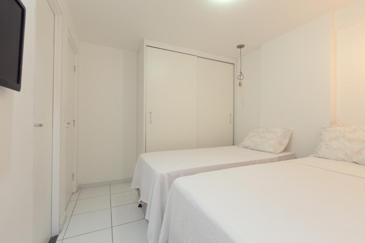 Flat Quarto E Sala C/ Vista Mar Espetacular Apartment Maceio  Bagian luar foto